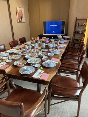 로얄코펜하겐(롯데시그니엘점-잠실)애프터눈티클래스 진행 사진