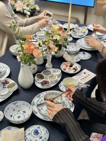 로얄코펜하겐vip티블렌딩클래스(신세계센텀) 진행 사진