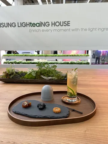 삼성(프랑크프루트메쎄)LighTEAing House vip tea service 운영 진행 사진