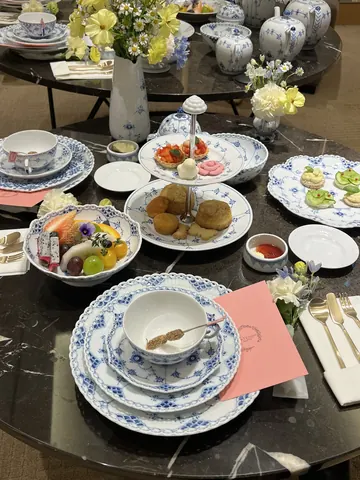 로얄코펜하겐(롯데본점-부산)애프터눈티클래스 진행 사진