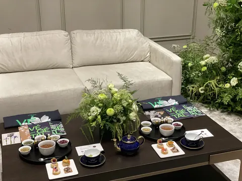 쇼메(신세계센텀)티블렌딩&가향클래스 진행 사진