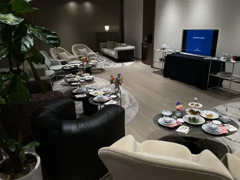 로얄코펜하겐(롯데동탄점)vip애프터눈티클래스 진행 사진