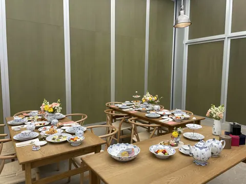 로얄코펜하겐(현대백화점목동점)애프터눈티클래스 진행 사진